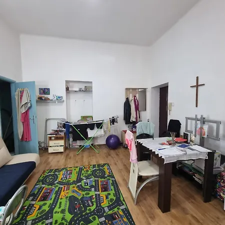 Spavaca Soba S Zajednickim Kupatilom Ja Spavam U Prolaznoj Dnevnoj Sobi Πανσιόν *